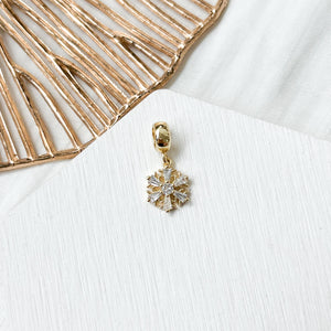 Snow Flake (18K Gold Plated)